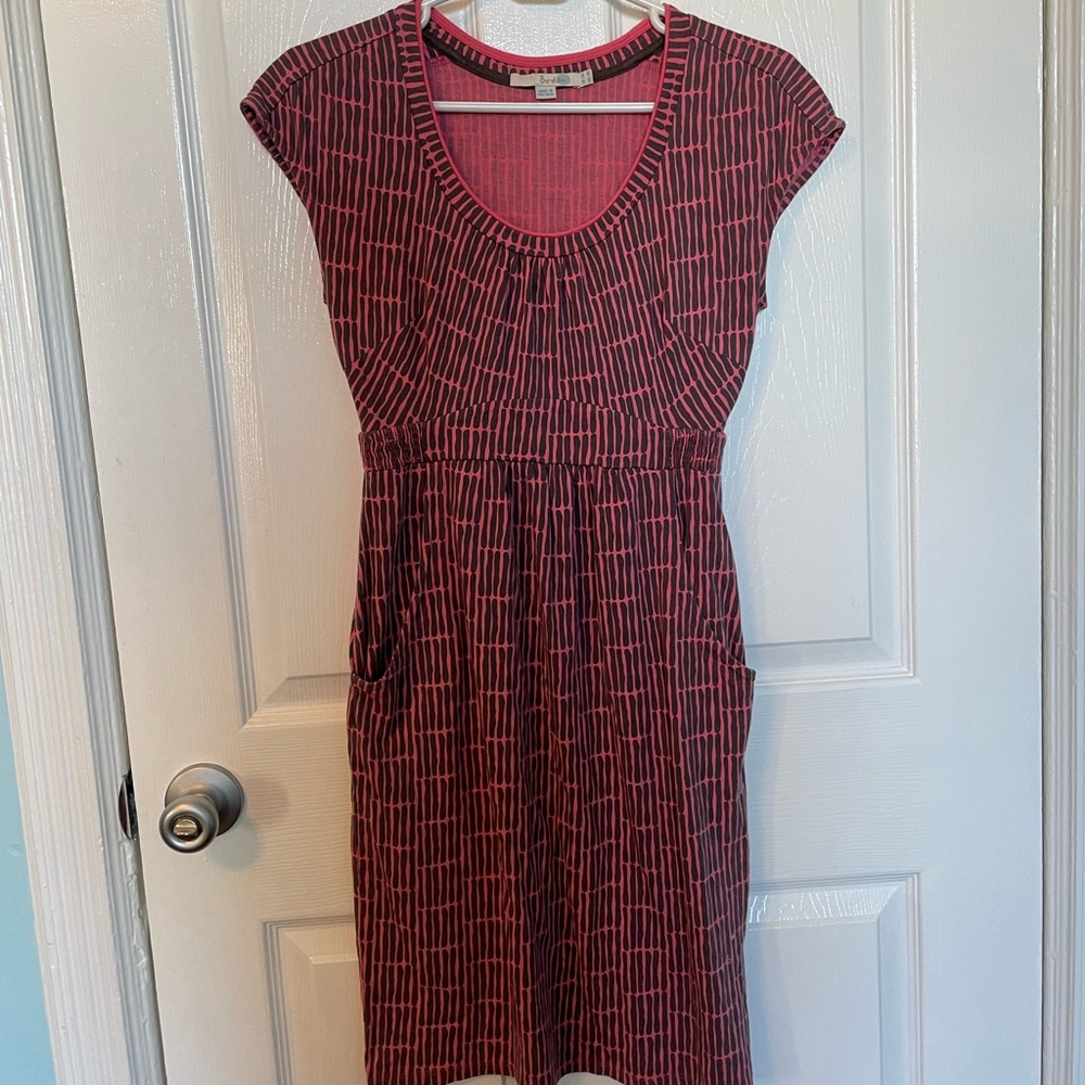 Boden pink dress with pockets